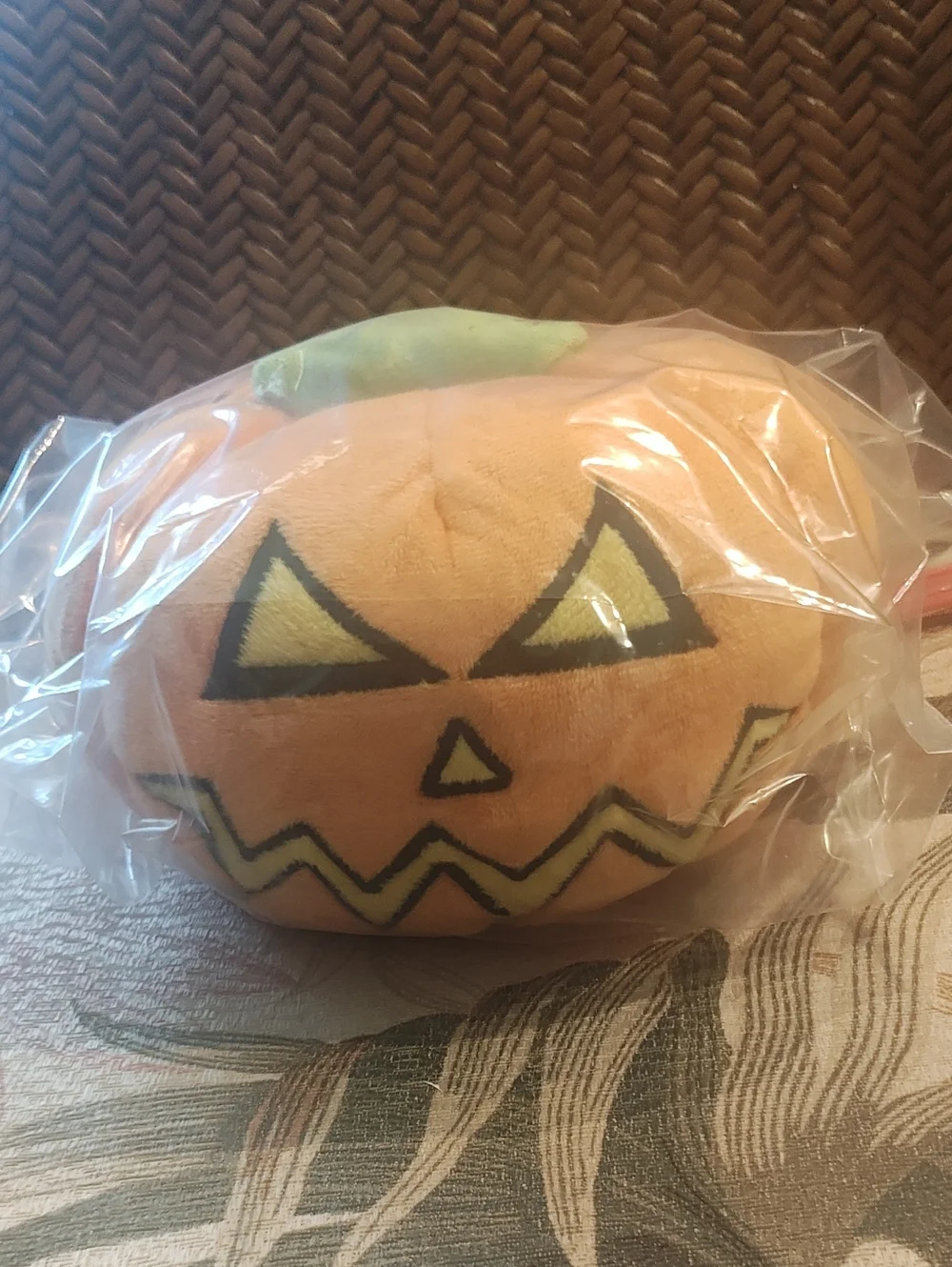 HALLOWEEN JACK O LANTERN 🎃 PUMPKIN DOG TOY